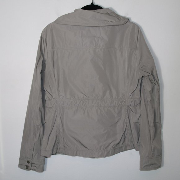 Club Monaco Gray Utility Lightweight Zip Up Jacket Size Medium - Picture 7 of 8
